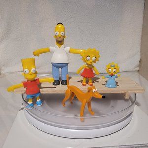 The Simpsons Family Bendable Figures (x5)
